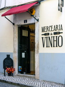 Wine shop in Lisbon