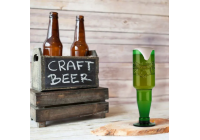 Do you know why alcoholic beverages are often packed in glass bottles?