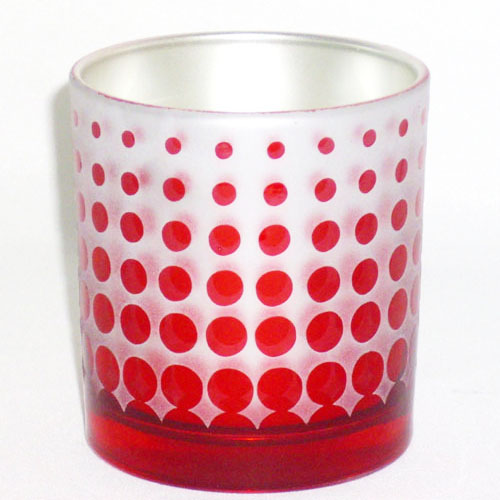 Red Speckle votive