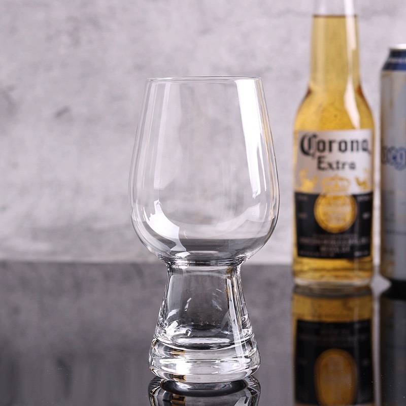600ml Reusable custom logo water refined beer cup drinking cup beer glass