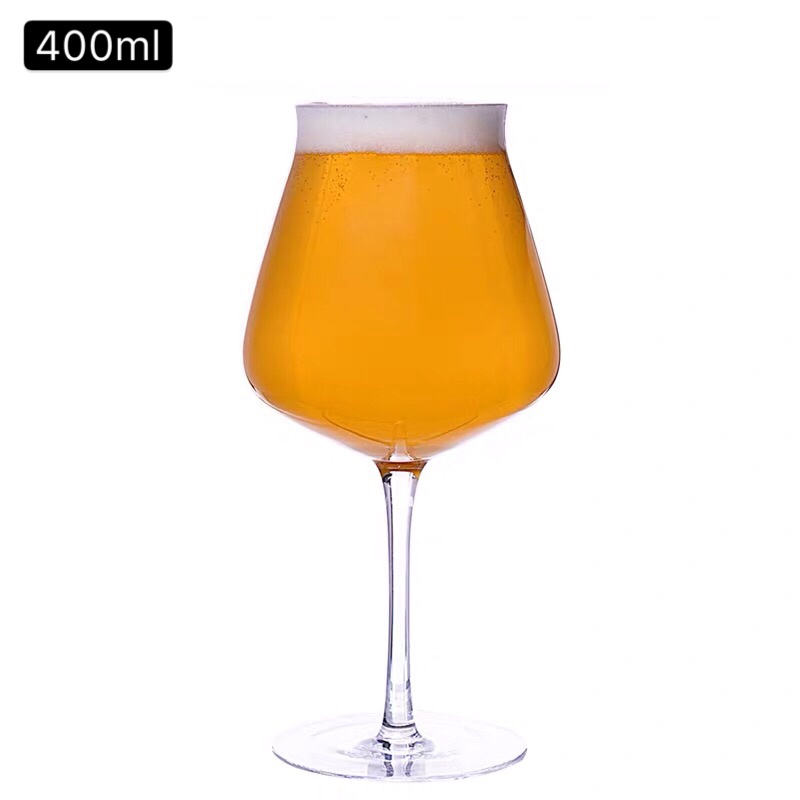 400ml Professional brewed beer cup American tulip beer glass cup