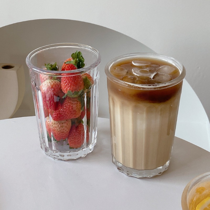 Large-capacity glass high borosilicate glass cold brew coffee cup glass cup wholesale milk cup