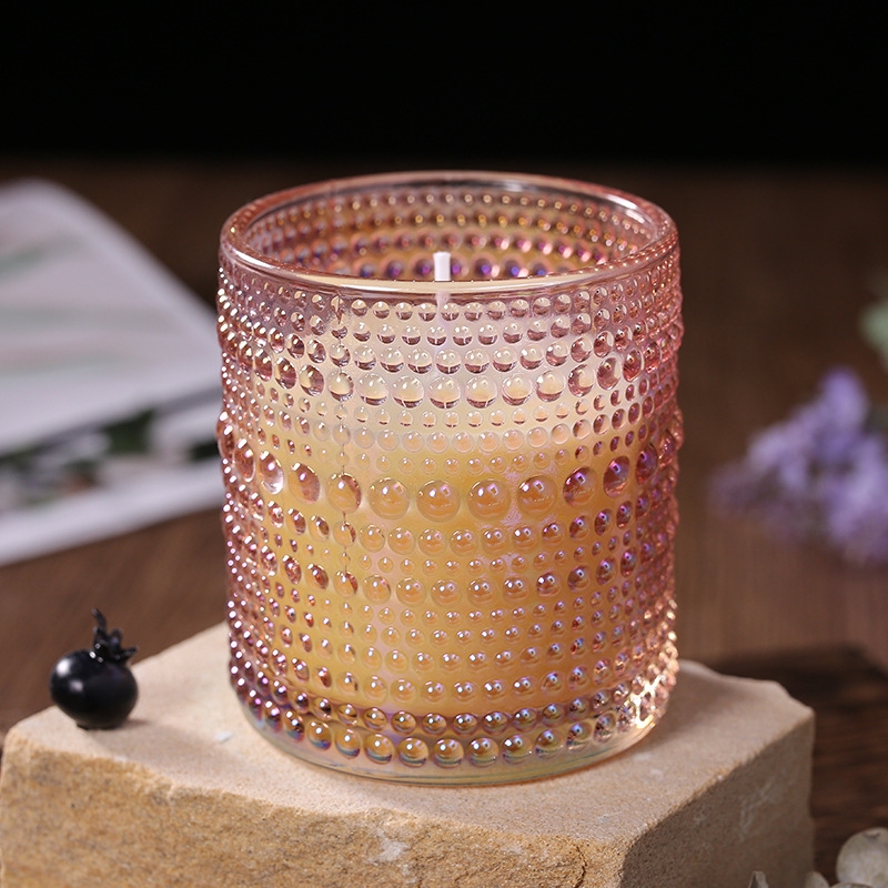Romantic DIY Aromatherapy Candle Holder Glass Jar Home Decoration for Valentine's Day