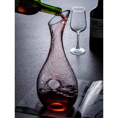 Wholesale wine glass decanter clear crystal decanter 