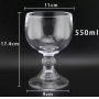 Customized Crystal Clear Glass Margarita Cup Cocktail Glass Cup