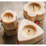 Custom Christmas soy candle cylinder smokeless with different shape