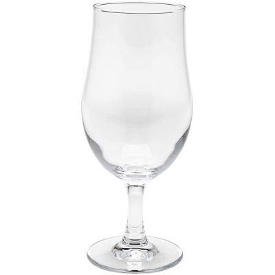 18 Ounce Pilsner Glasses Set Of 6 Stemmed Beer Glasses Fine-Blown Dishwasher-Safe Restaurantware