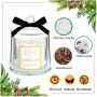 New bell shape candle jar Scented Candles Candle Gift for Women Natural Soy Wax 50 Hours Long Burning
