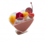 80ml Disposable Heart Shaped Cup Birthday Party Decoration Eco Friendly Tableware Drinkware Dessert Mousse Ice Cream Container