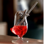 160ml Cocktail Glasses Creative Bird Shape Glass Bar Glassware Mixed Wine Cup Restaurant Juice Coffee Mug Beer Tumbler