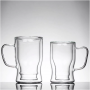 Large Capacity Beer Wine Glasses Drinking Whiskey Vodka Cup Coffee Juice Water Cups Tea Mug Double Bottom Glass Mugs Wholesale