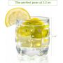 Lead free Shot Glasses 2.2 ounces Cordial Shot Glass Cups for Tequila Whiskey Vodka Liquor