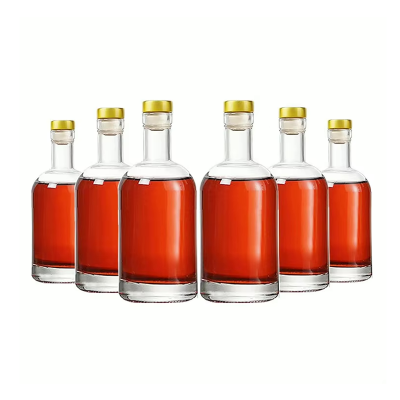 Clear Glass Bottles 3 Oz - 100ml for Wine Beverages Drinks Oil Vinegar Kombucha Beer Water Soda With Cork Stopper Airtight Lid