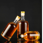 Clear Glass Bottles 3 Oz - 100ml for Wine Beverages Drinks Oil Vinegar Kombucha Beer Water Soda With Cork Stopper Airtight Lid