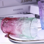 300g 320ml China Direct Factory High Quality Color Glass Tumbler Aikeyi Homeware