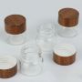 Mini glass airtight jars food grade containers for coffee powder, golden beans, portable storage bottles for tea, small empty jars