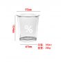 Direct Factory Customized Glass Tumbler Creative Decal Printing
