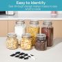 78 oz Big Jar Canister Factory Price Clip Top Glass Storage Jar Large Coffee Glass Container With Metal Clip Lid