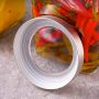 Stainless Steel Transparent Lid sealed Jar Thickened Lead-free Glass Storage Container Food Storage and Packaging square Bottle